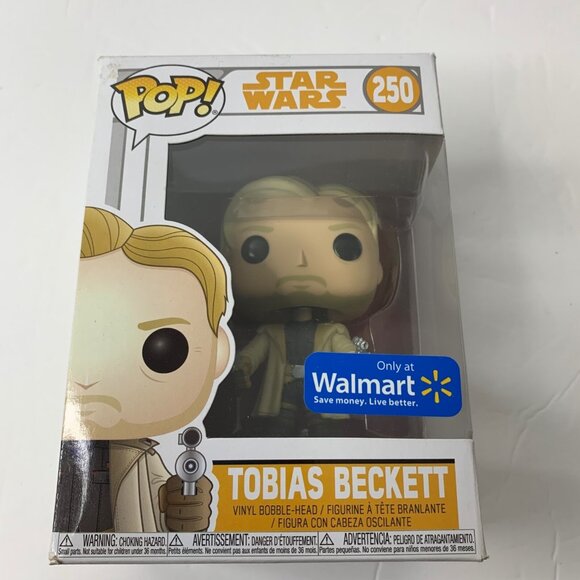 Star Wars Funko Pop! Lot of 4 - Jyn Erso Chirrut Imwe Tobias Beckett + 3pack - Picture 6 of 9